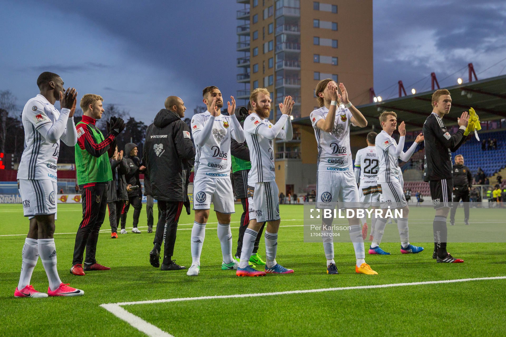 Östersunds spelade tackar sin klack
