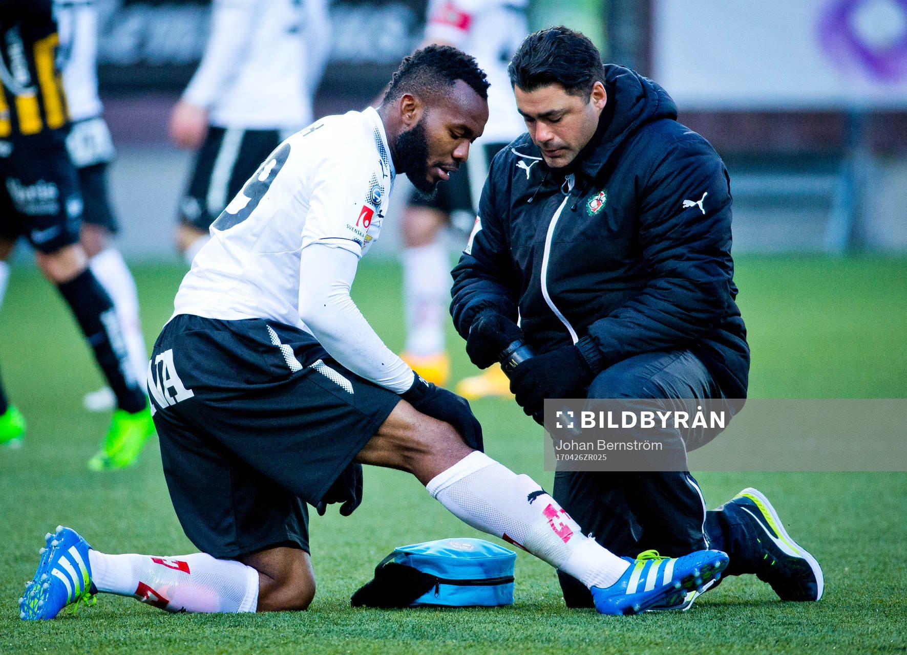 Örebros Michael Junior Omah är skadad