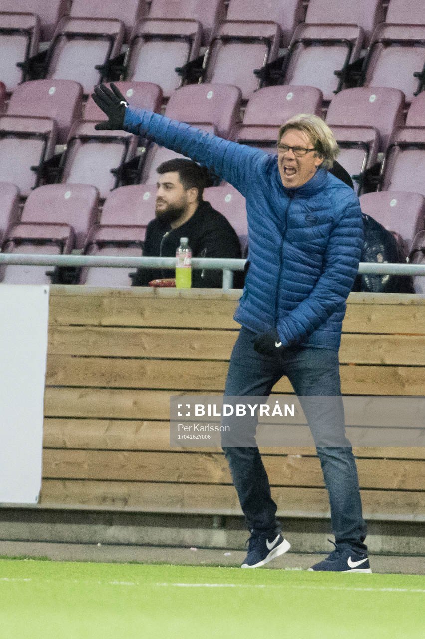 AFC Eskilstunas tränare Pelle Olsson