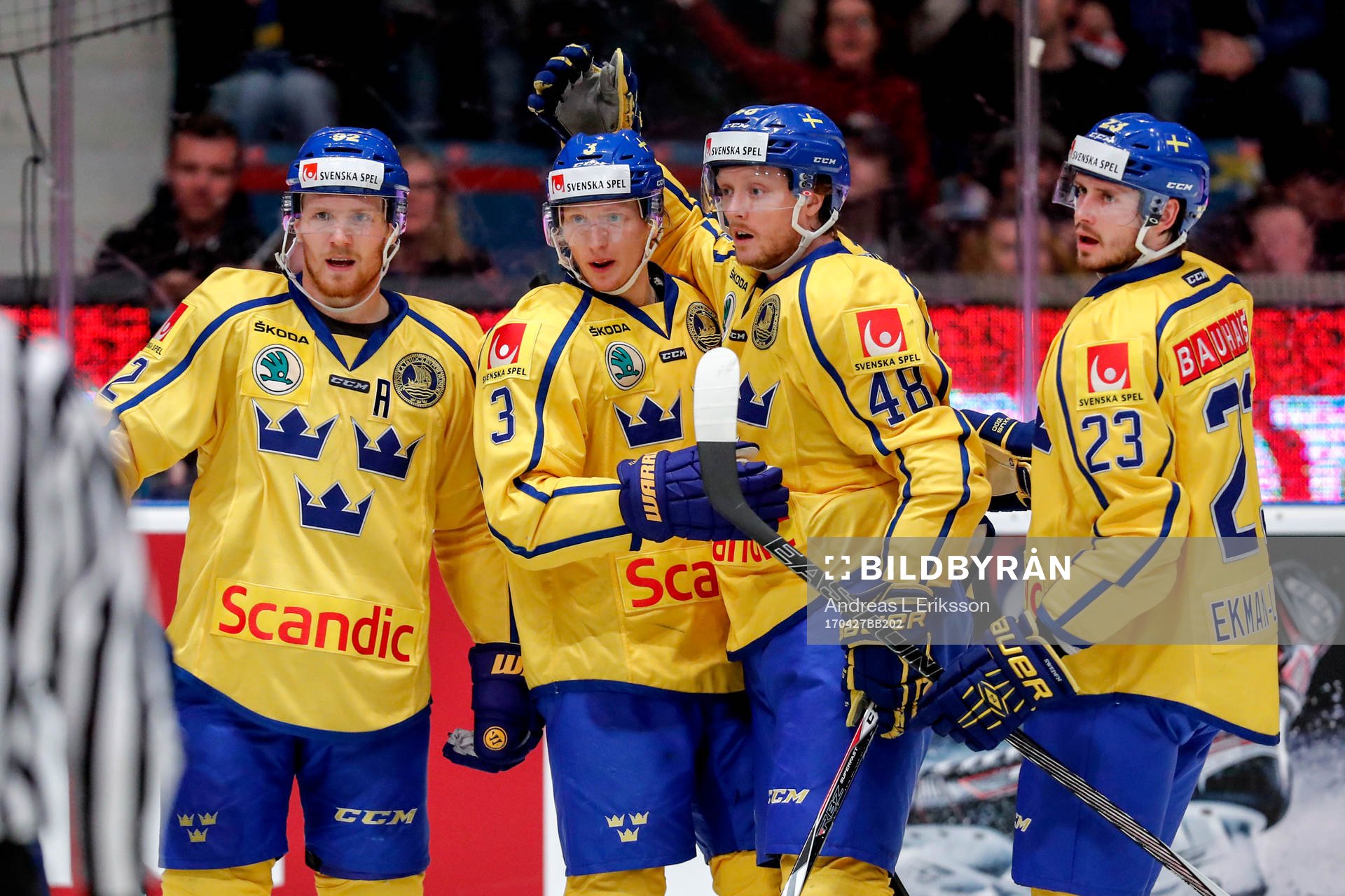 Gabriel Landeskog, John Klingberg, Carl Klingberg och