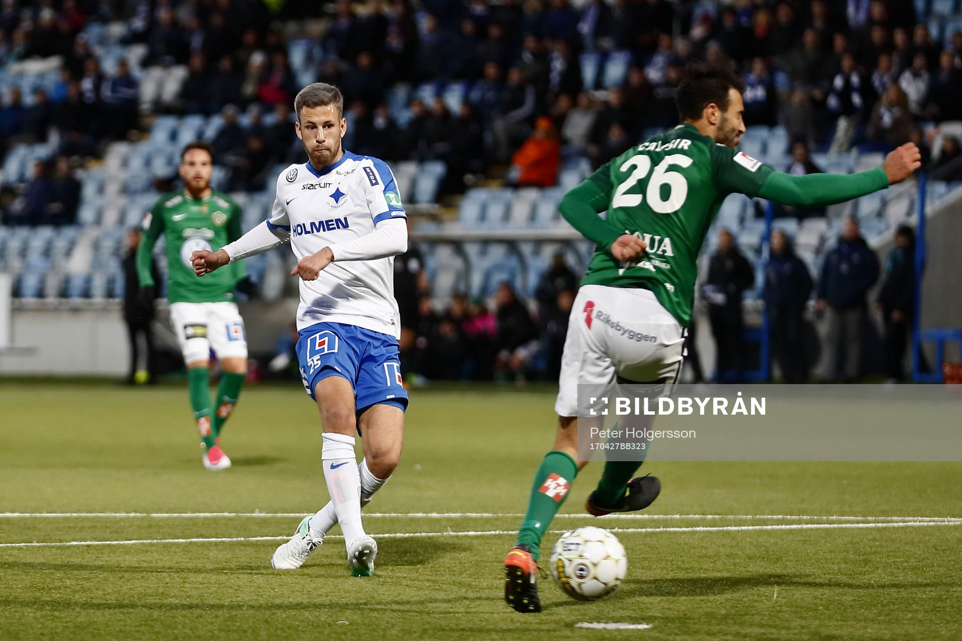 Mål 3-0 av Norrköpings Filip Dagerstål