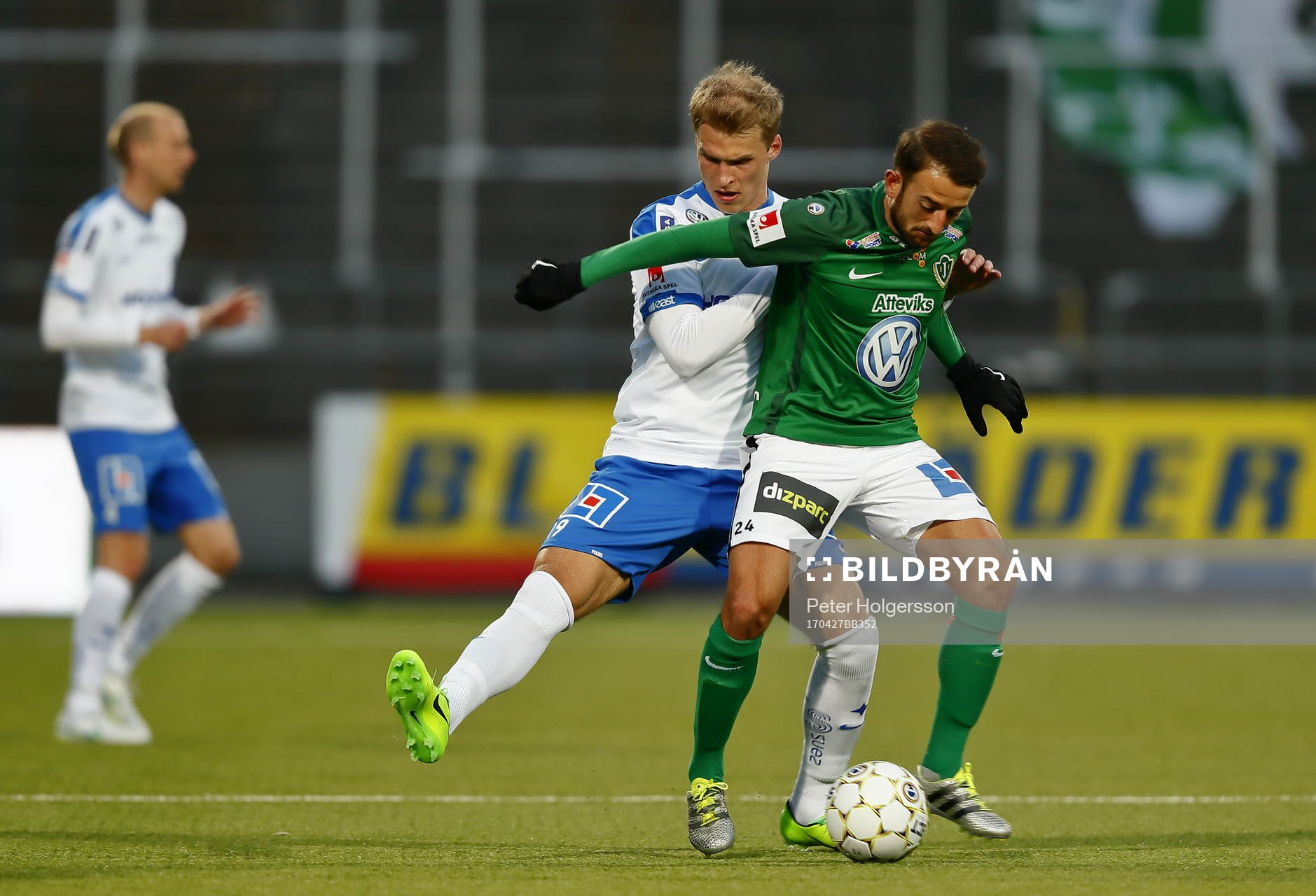 Norrköpings Sebastian Andersson och Jönköpings Robert