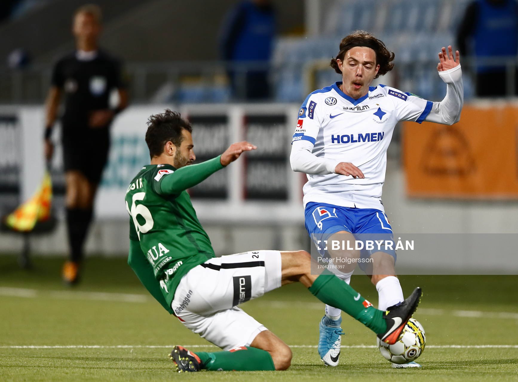 Jönköpings André Calisir och Norrköpings David Moberg