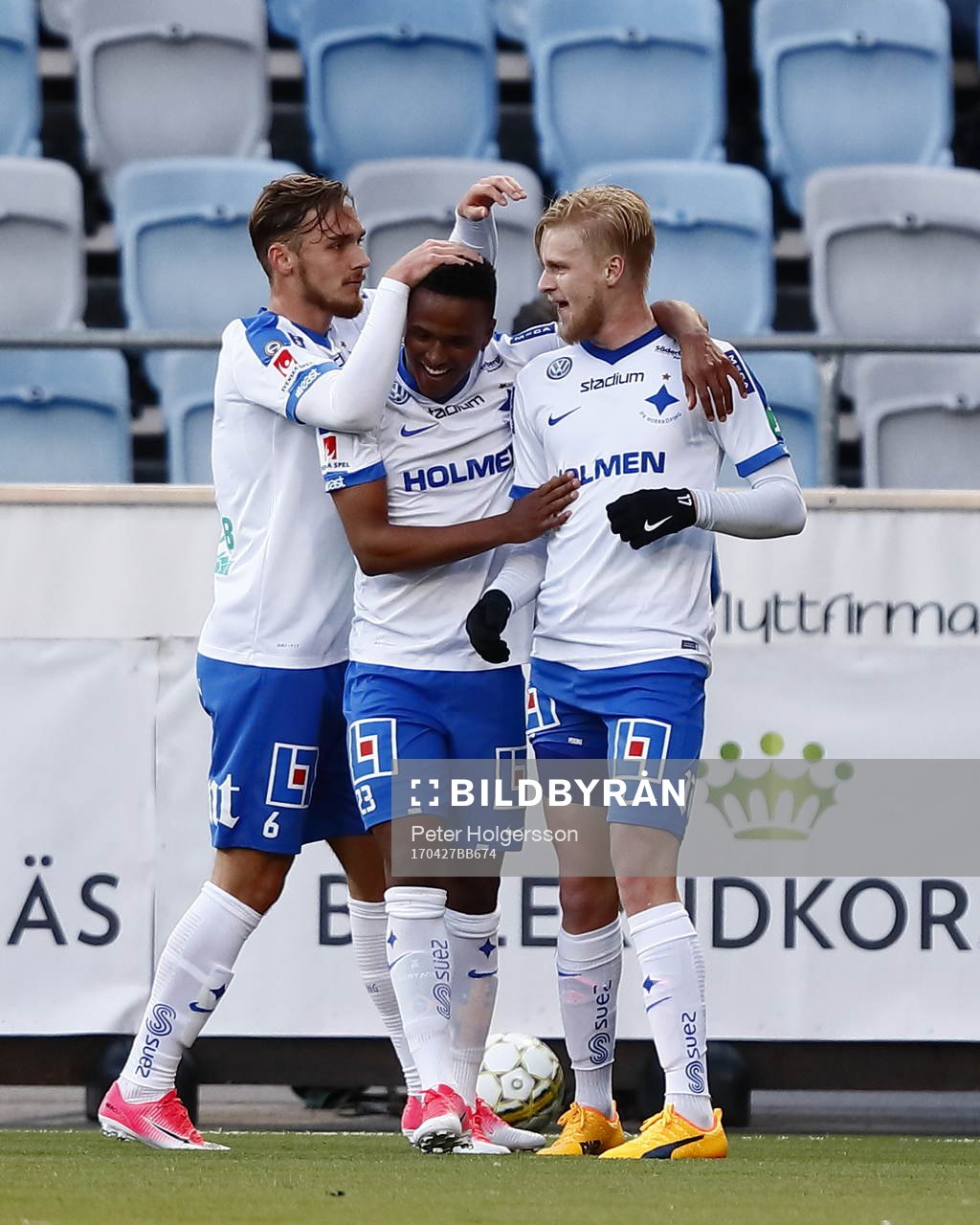 Norrköpings Linus Wahlqvist, Niclas Eliasson och Kalle