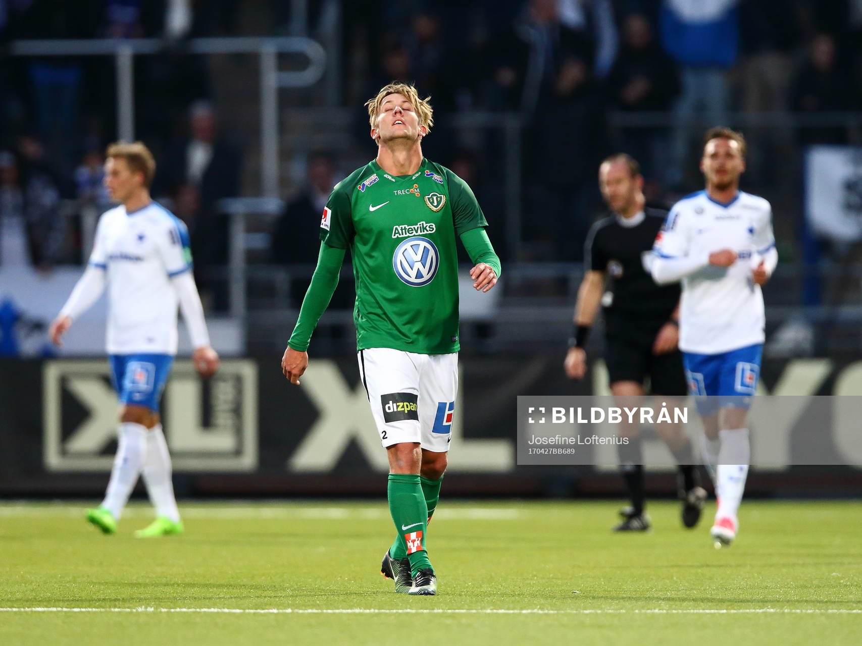 Jönköpings Jonathan Tamimi-Syberg deppar