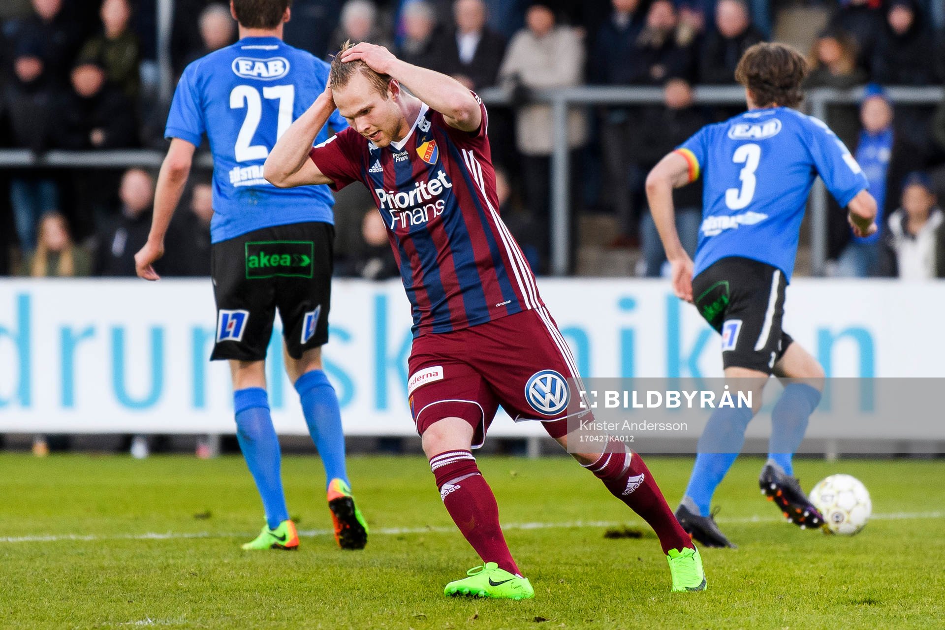Djurgårdens Gustav Engvall deppar