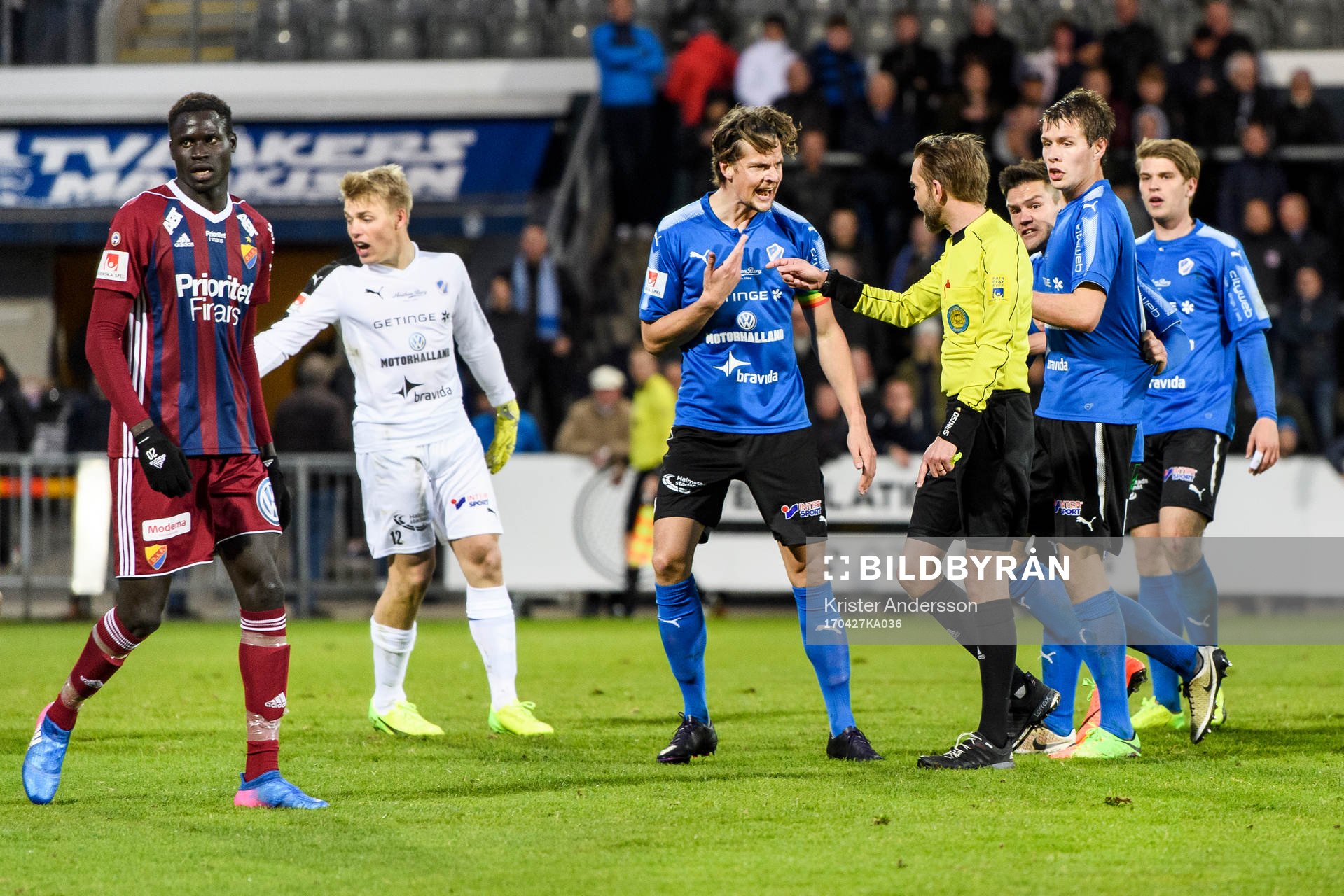 Halmstads Fredrik Liverstam är upprörd över ett domslut