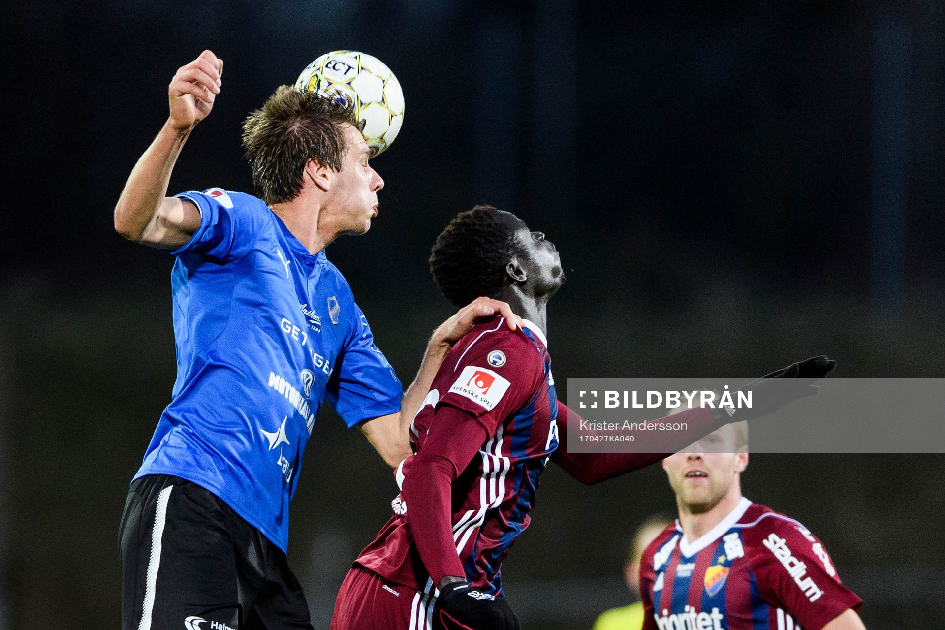 Halmstads Marcus Johansson och Djurgårdens Aliou Badji