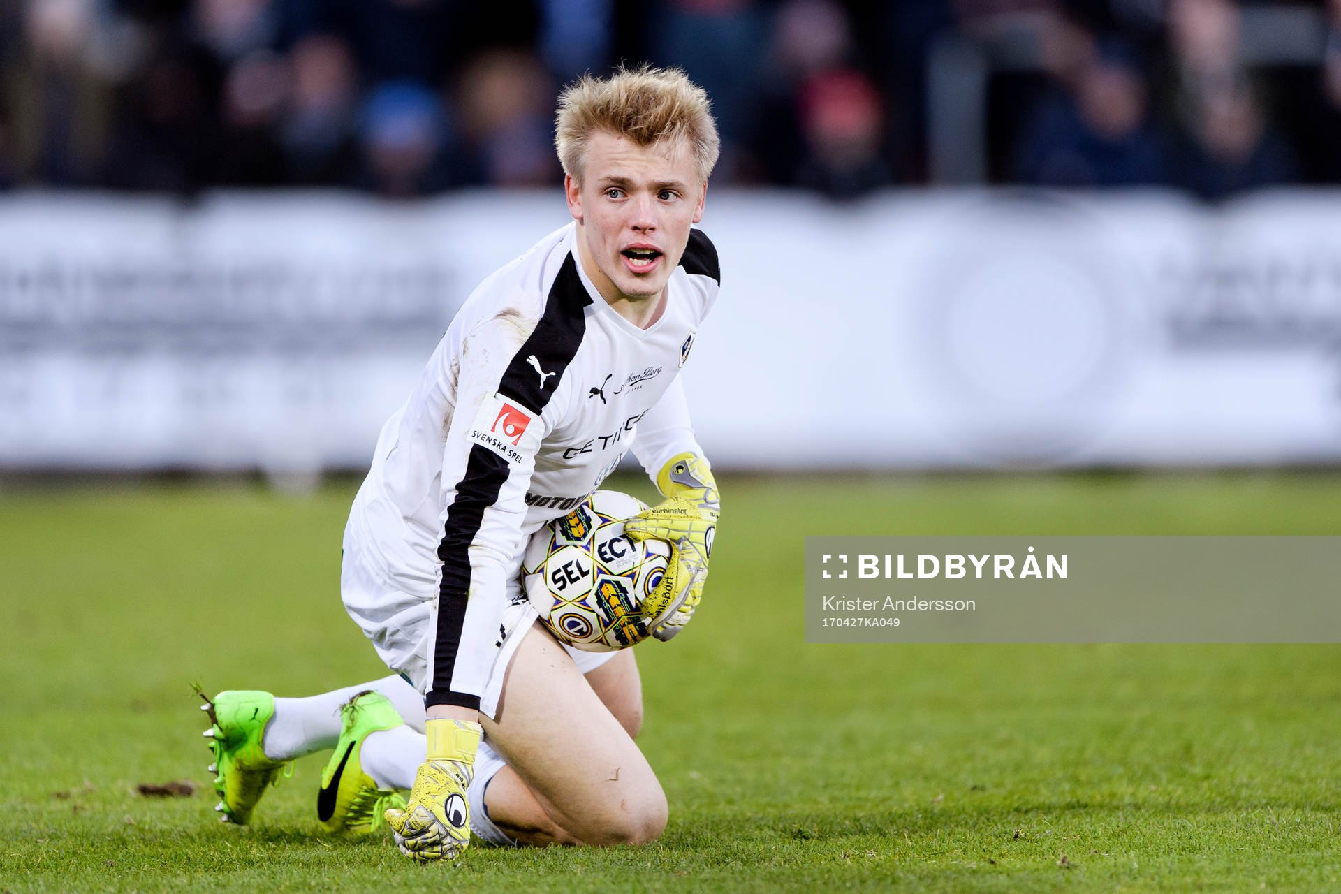 Halmstads målvakt Isak Pettersson