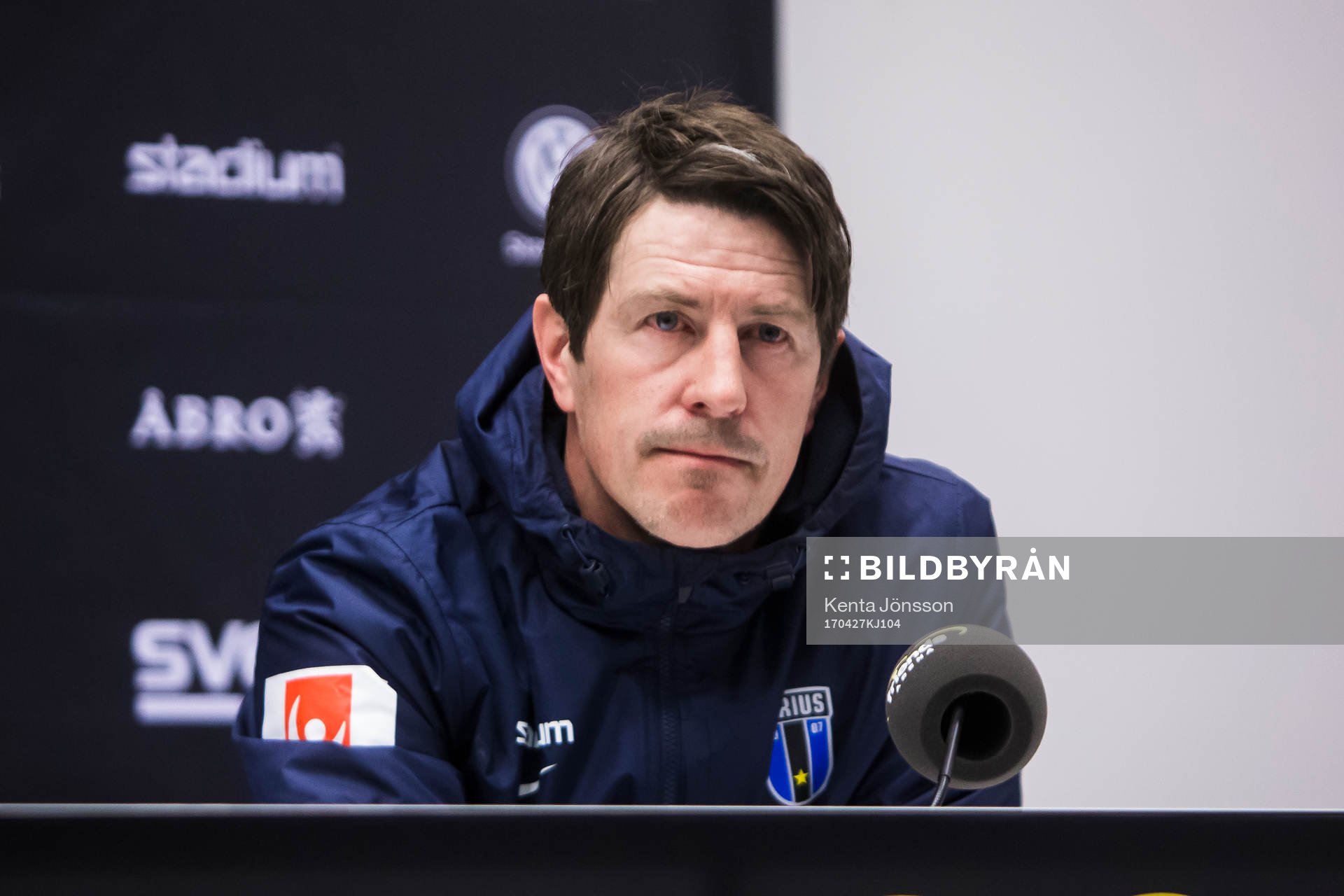 Sirius tränare Thomas Lagerlöf