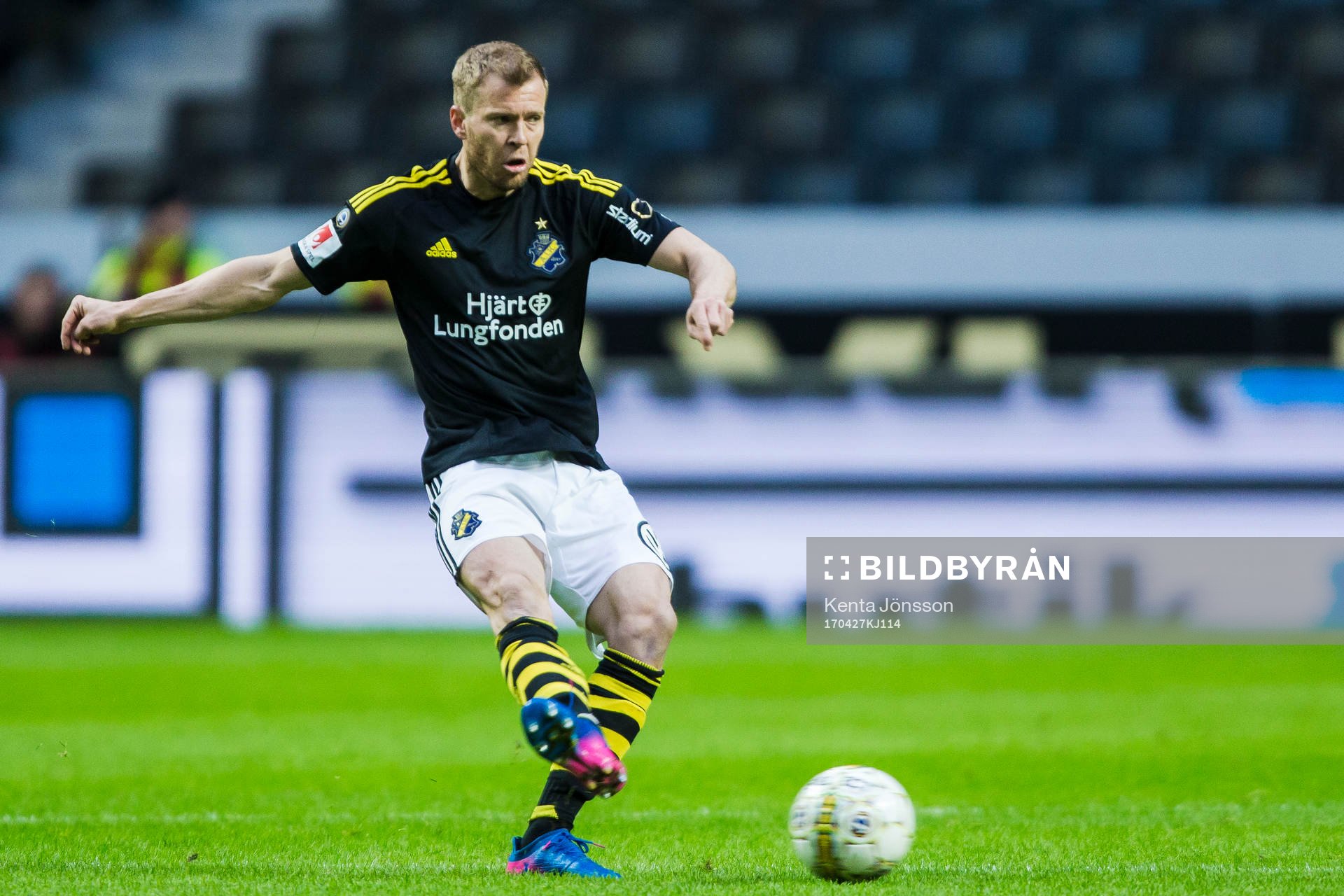 s Per Karlsson i aktion