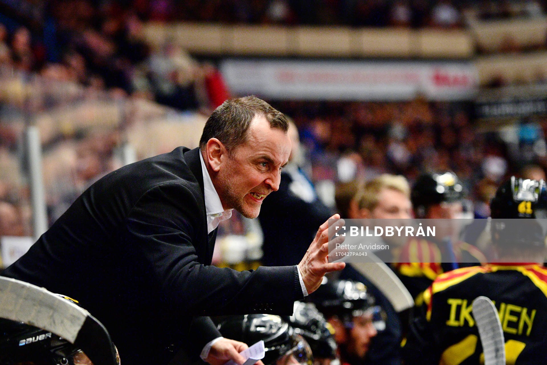 Brynäs tränare Thomas Berglund