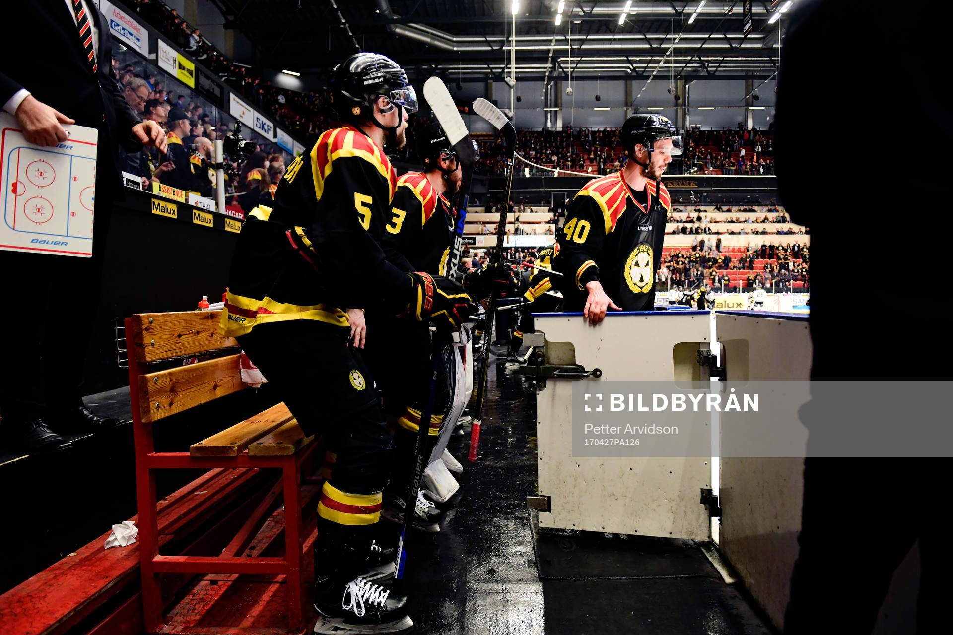 Brynäs Jesper Jensen deppar