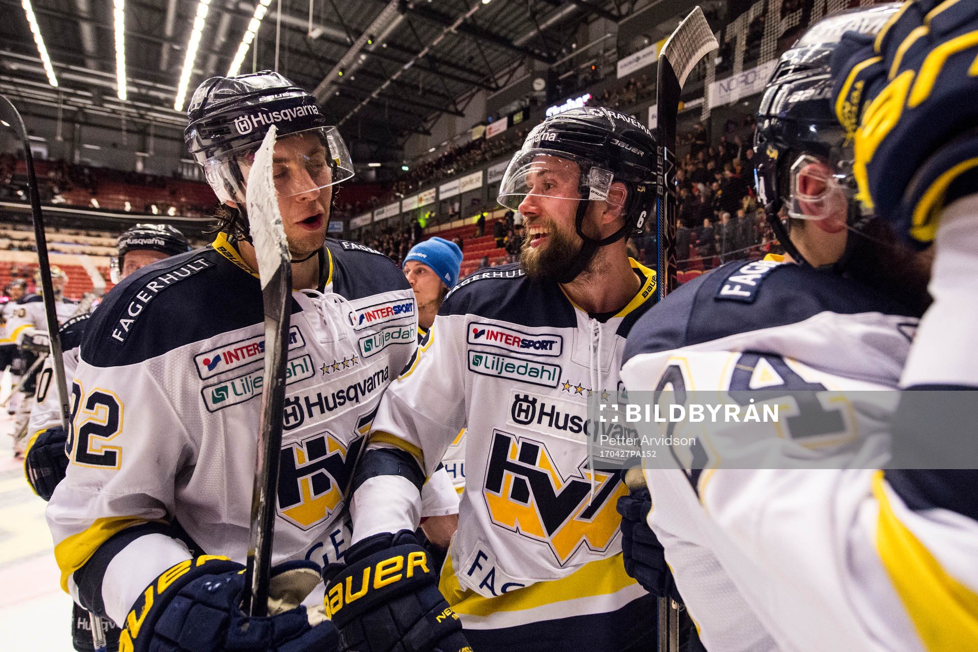 s Kevin Stenlund och Christoffer Persson  jublar