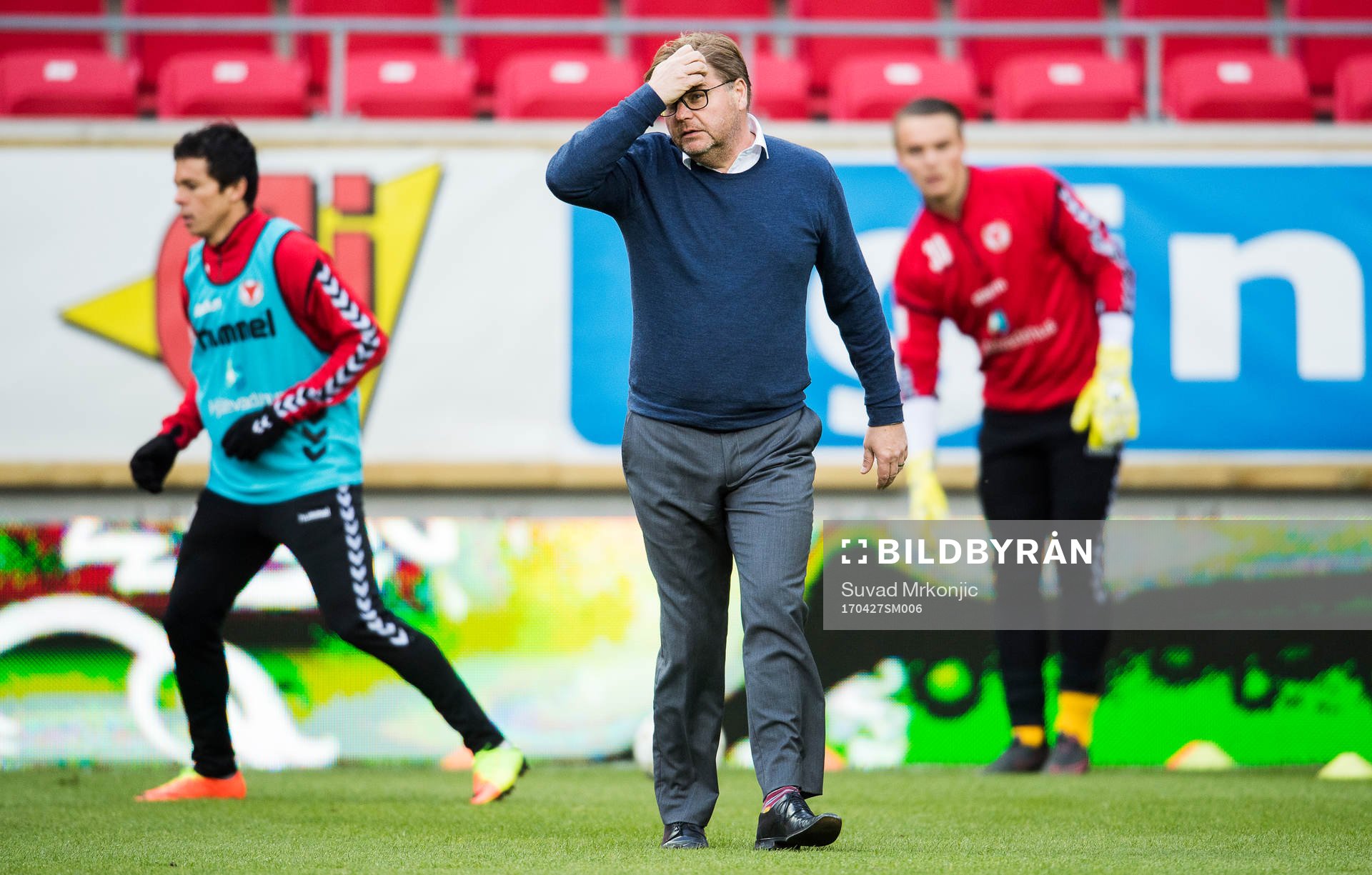 Kalmars tränare Peter Swärdh