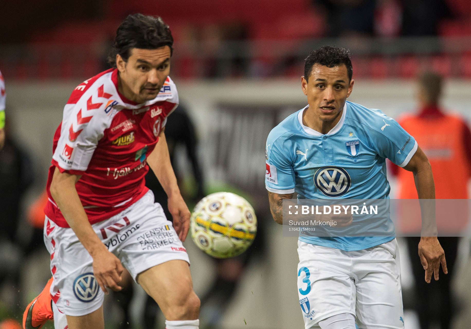 Kalmars Emin Nouri och Malmö FFs Yoshimar Yotún