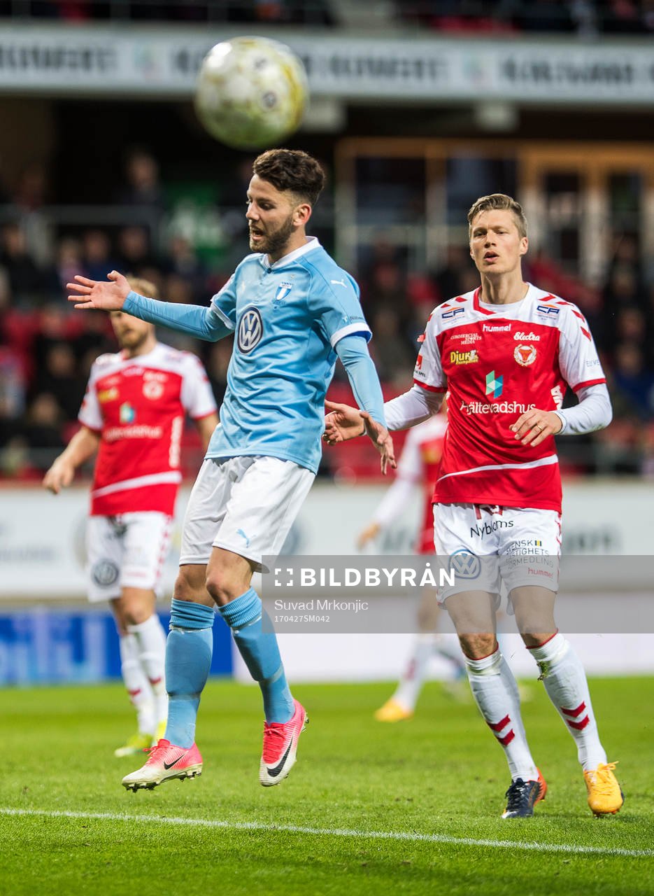 Malmö FFs Erdal Rakip och Kalmars Viktor Elm