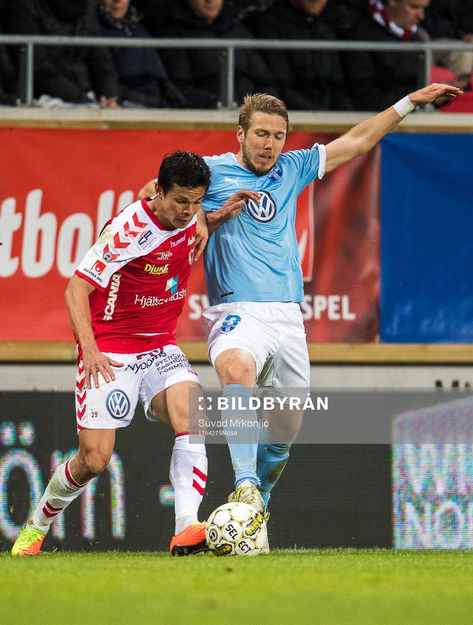 Kalmars Romário Pereira Sipião och Malmö FFs Anton