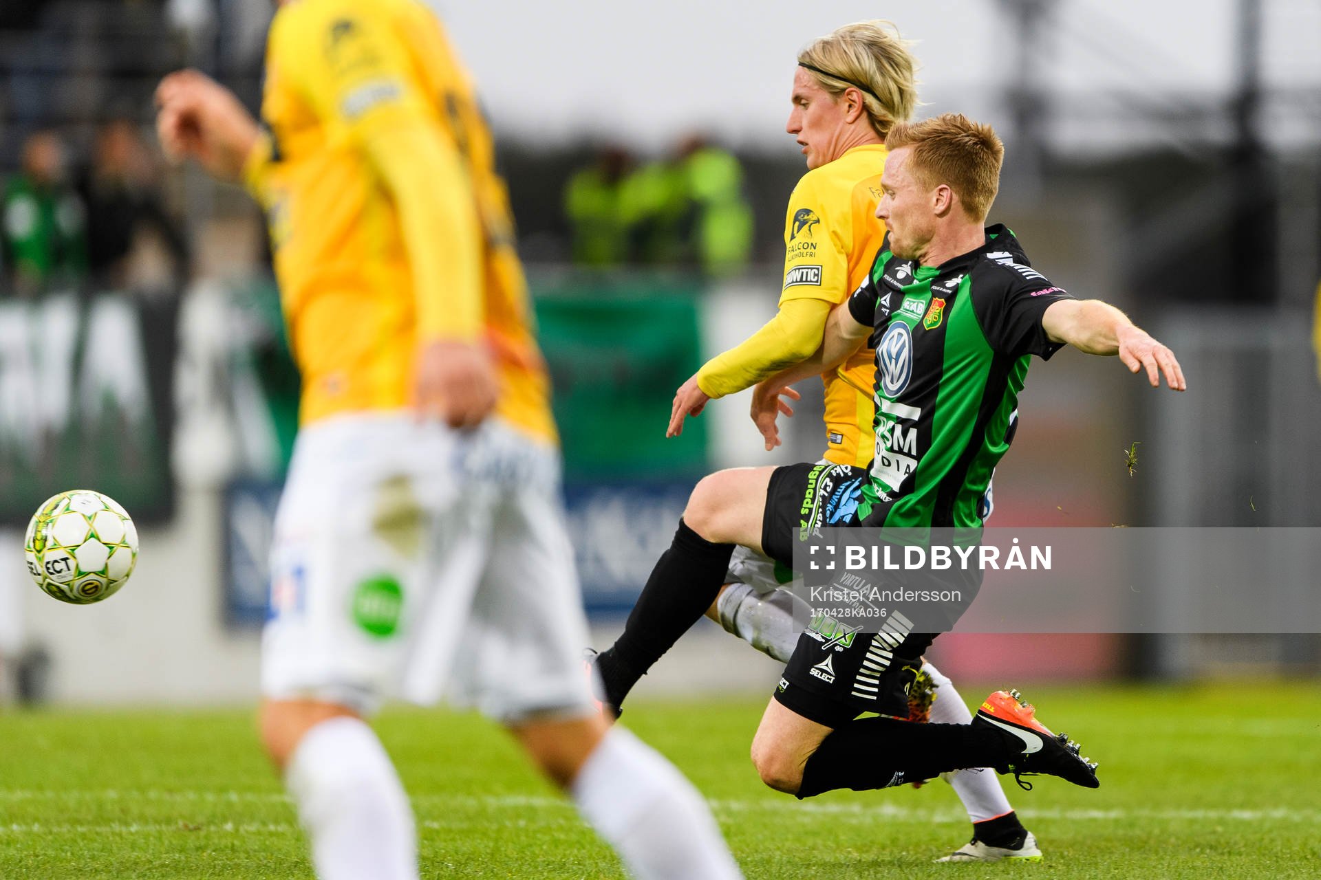GAIS Dan Keat och Falkenbergs Viktor Götesson