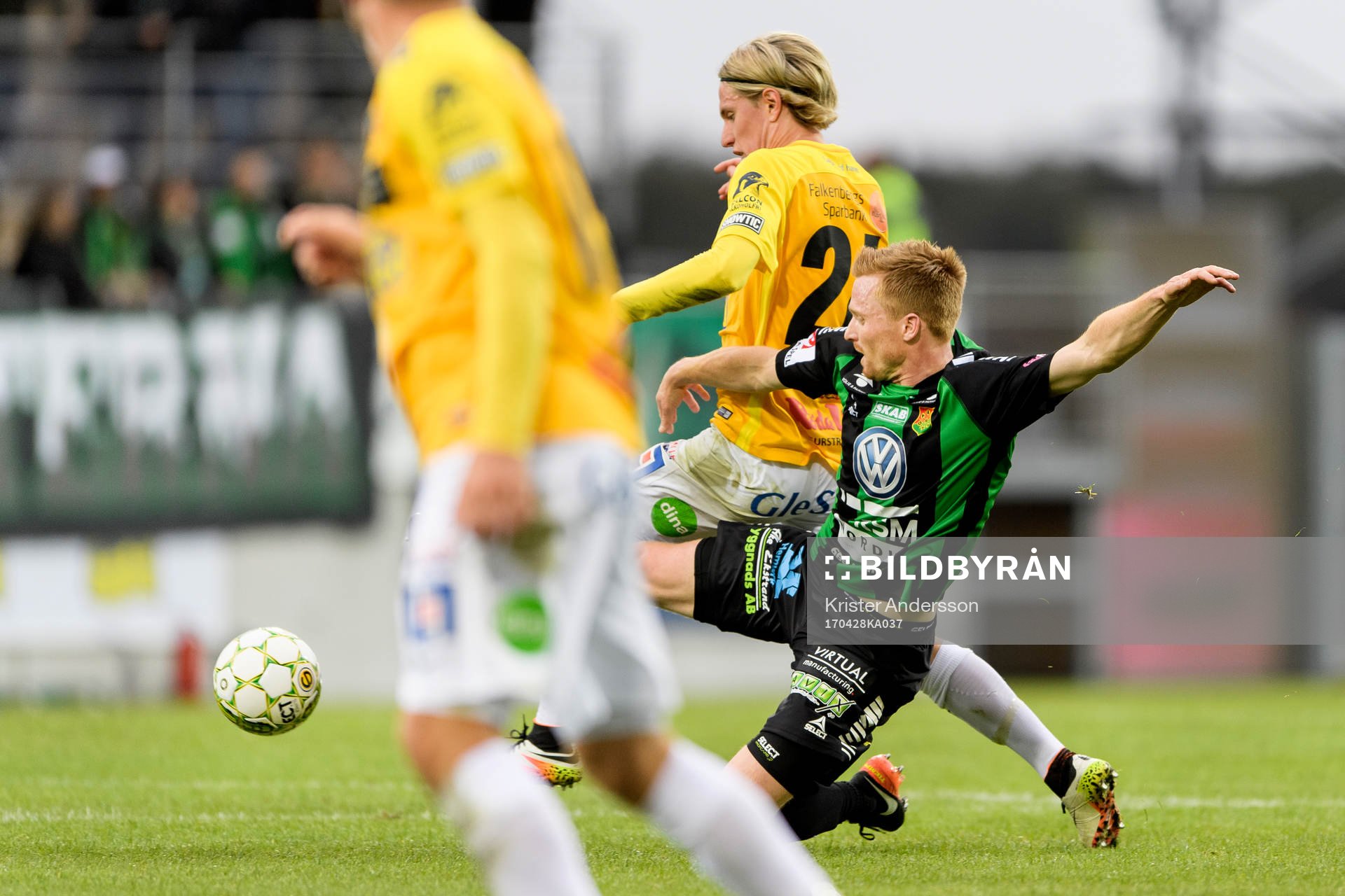 GAIS Dan Keat och Falkenbergs Viktor Götesson