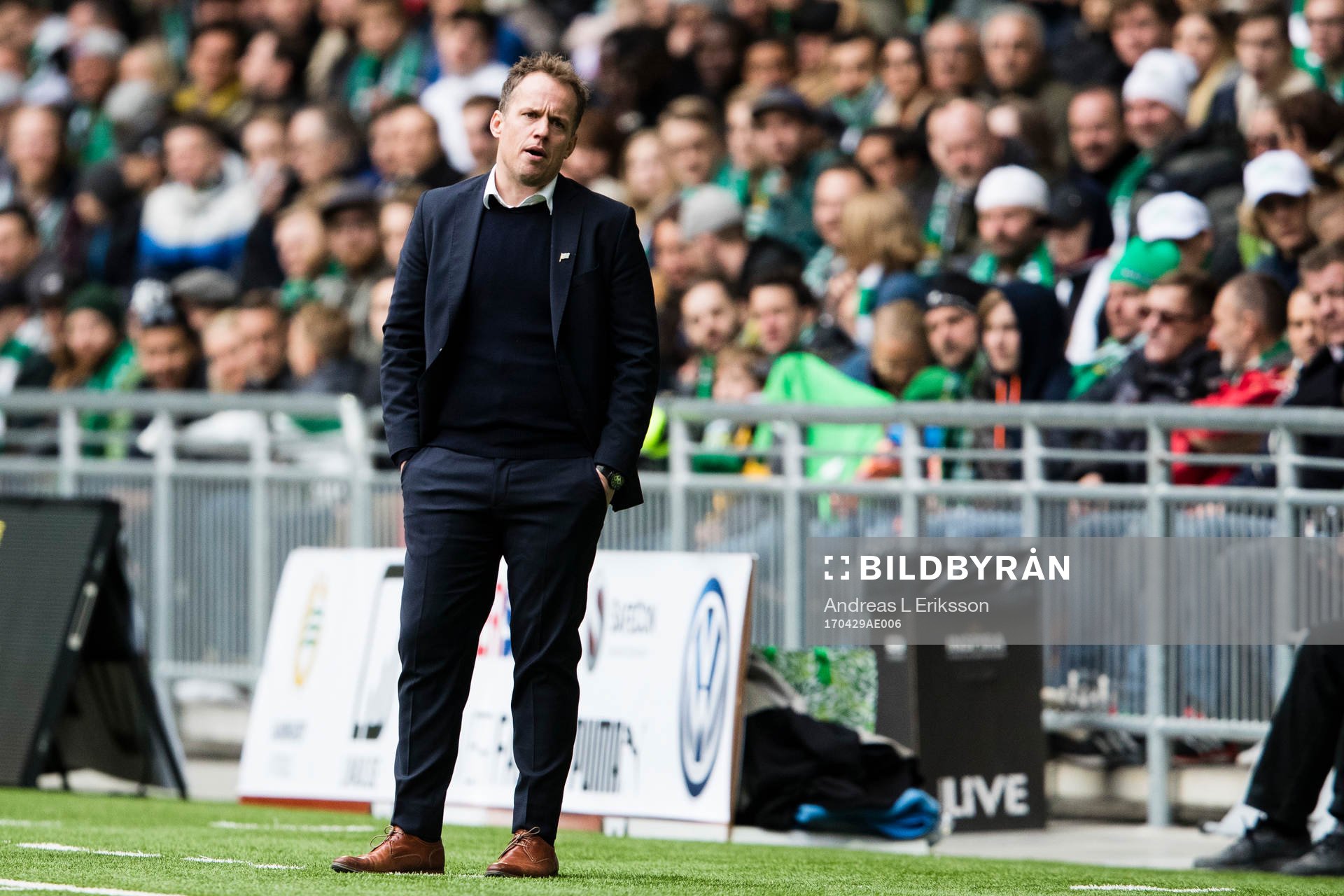 Hammarbys tränare Jakob Michelsen