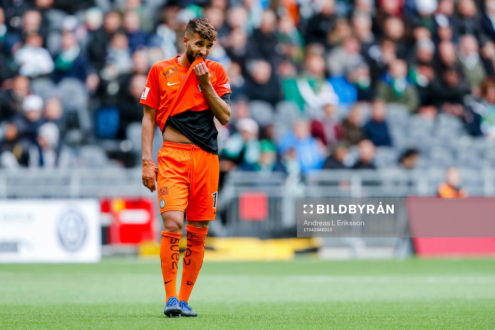 AFC Eskilstunas Omar Eddahri deppar