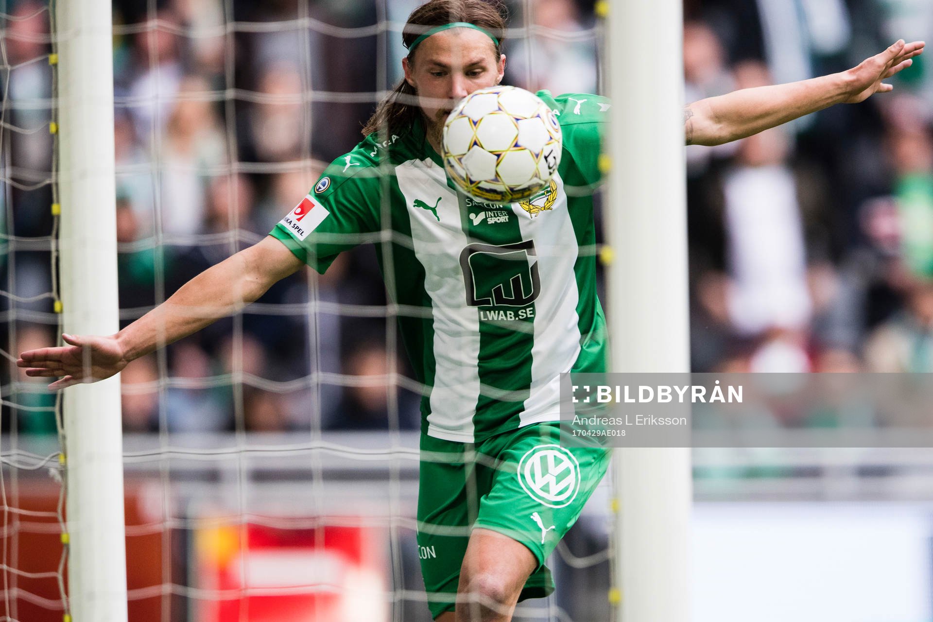 Hammarbys Björn Paulsen gör 3-0 för Hammarby