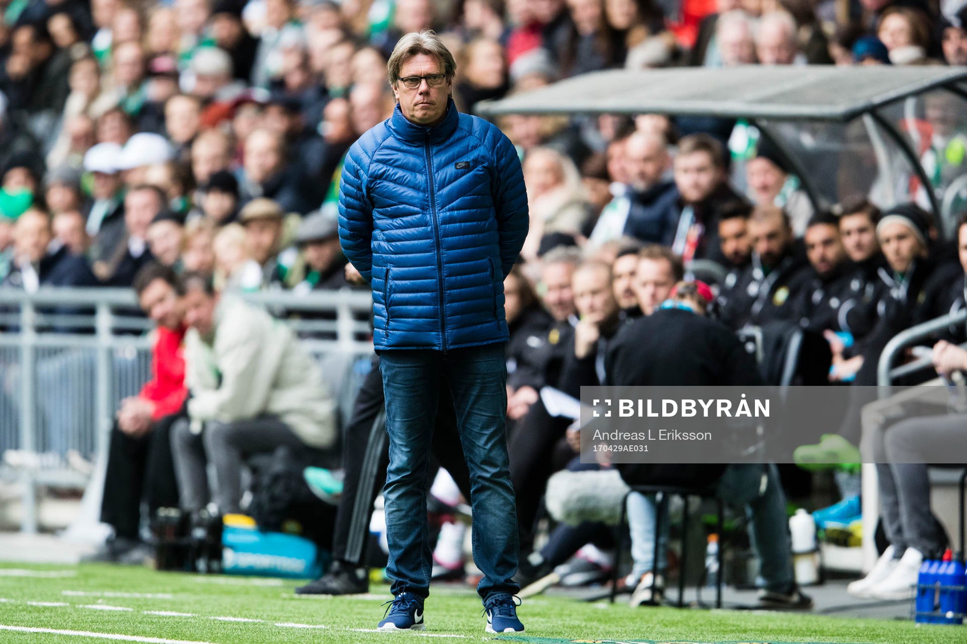 AFC Eskilstunas tränare Pelle Olsson