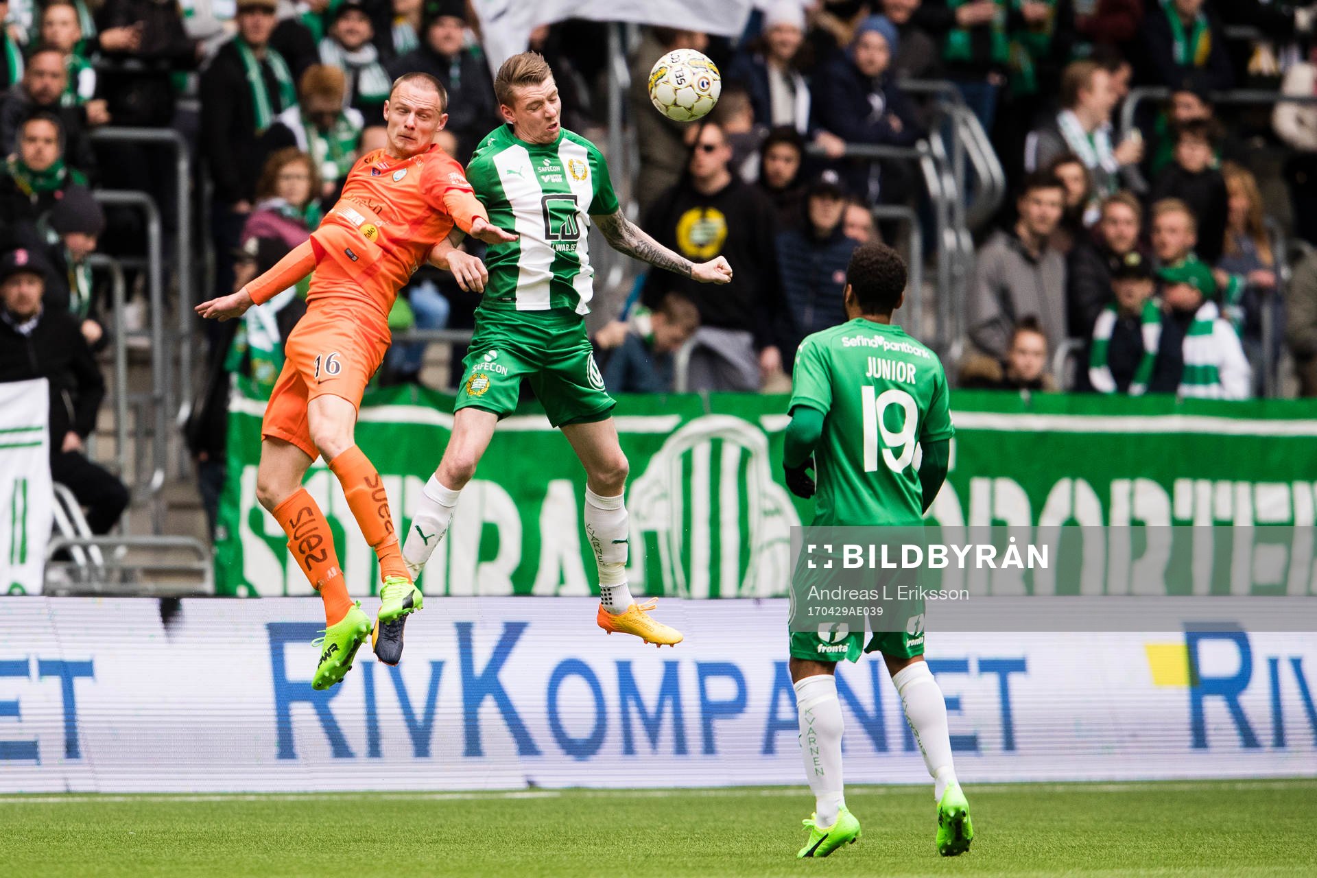 AFC Eskilstunas Simon Alexanderssoni en nickduell med