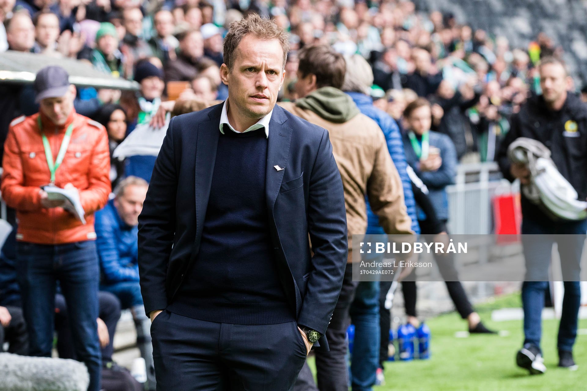 Hammarbys tränare Jakob Michelsen