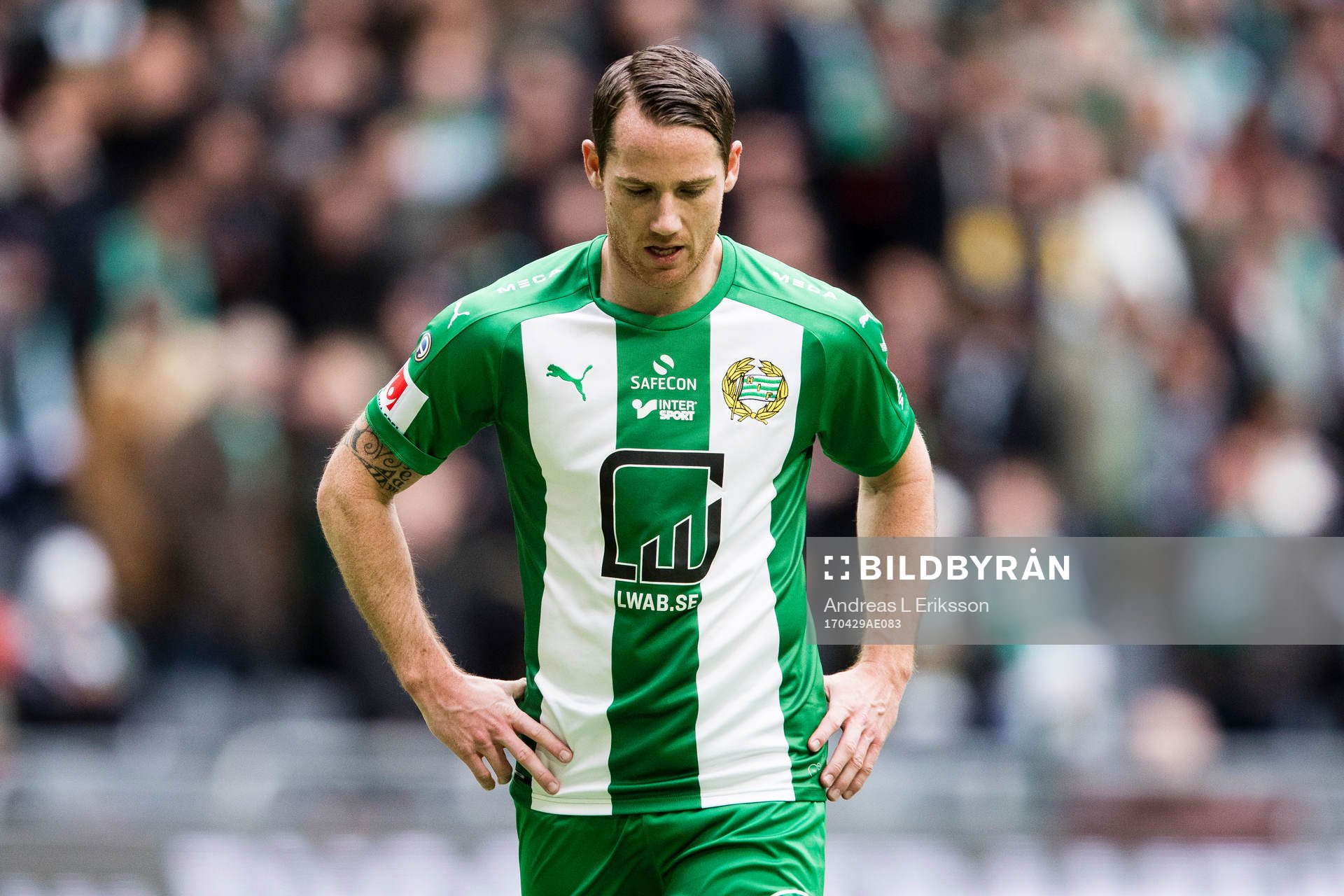 Hammarbys Johan Persson deppar