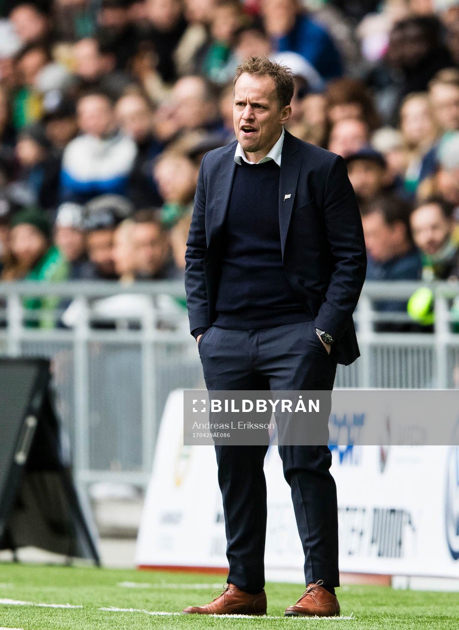 Hammarbys tränare Jakob Michelsen