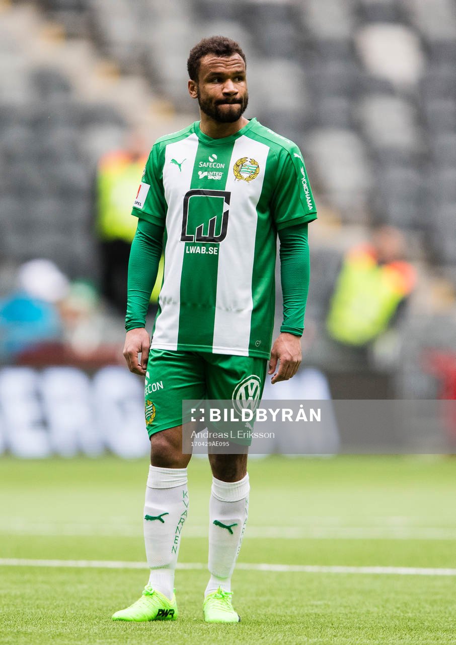 Hammarbys Serge-Junior Martinsson Ngoualiunder