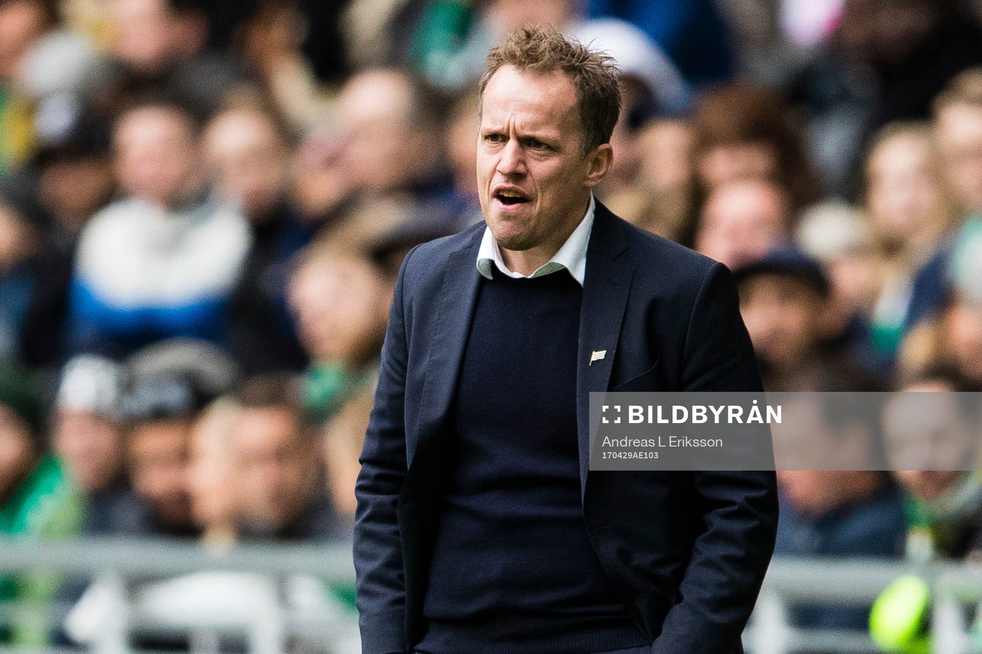 Hammarbys tränare Jakob Michelsen