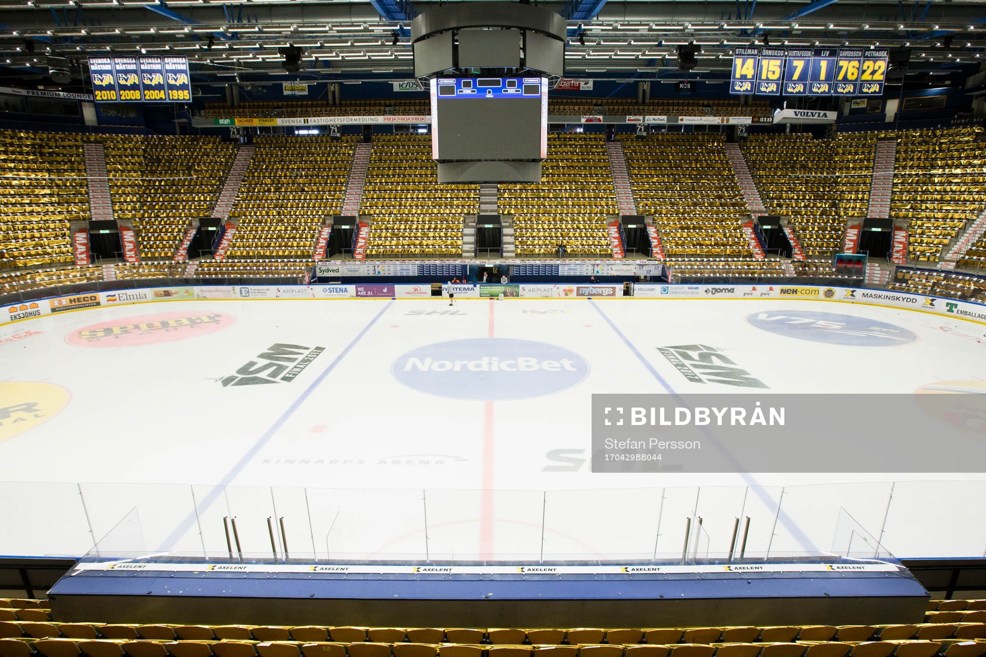 Vy över Kinnarps Arena