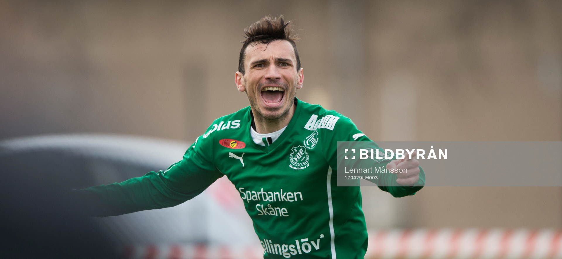 s Burim Rexhepi i matchen i division 2  mellan Hässleholms