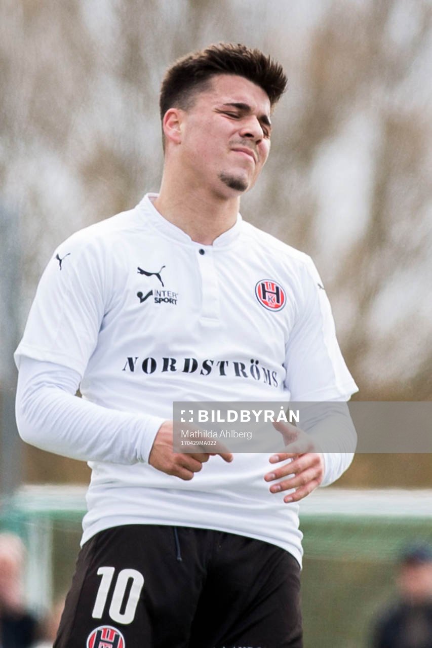 Hittarps Adonis Berisha deppar