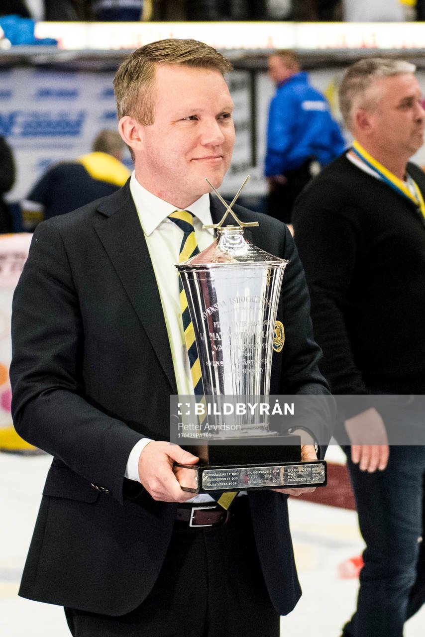 Svenska Ishockeyförbundets ordförande Anders Larsson med