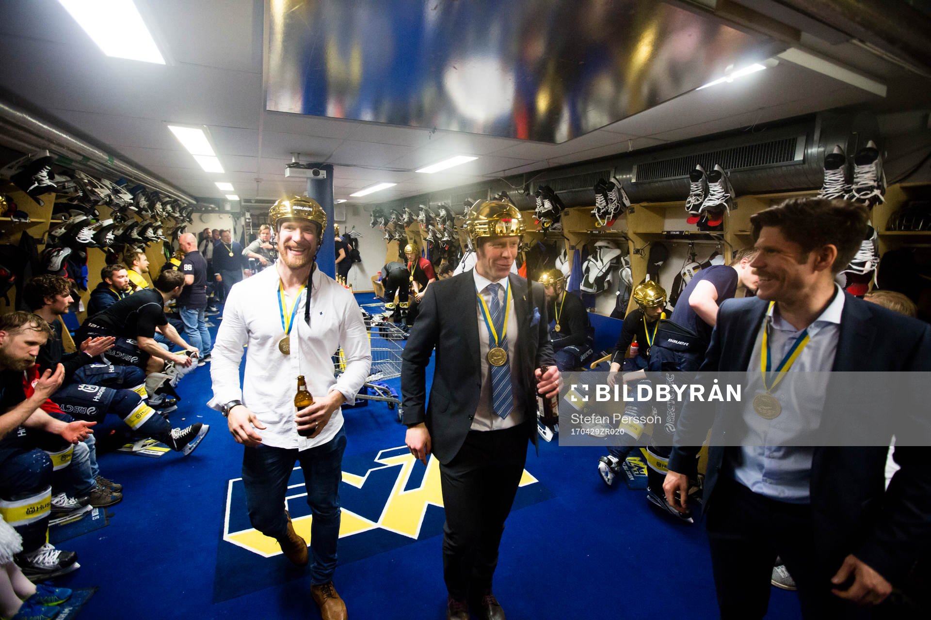 s Teemu Laine och assisterande tränare Nicklas Rahm