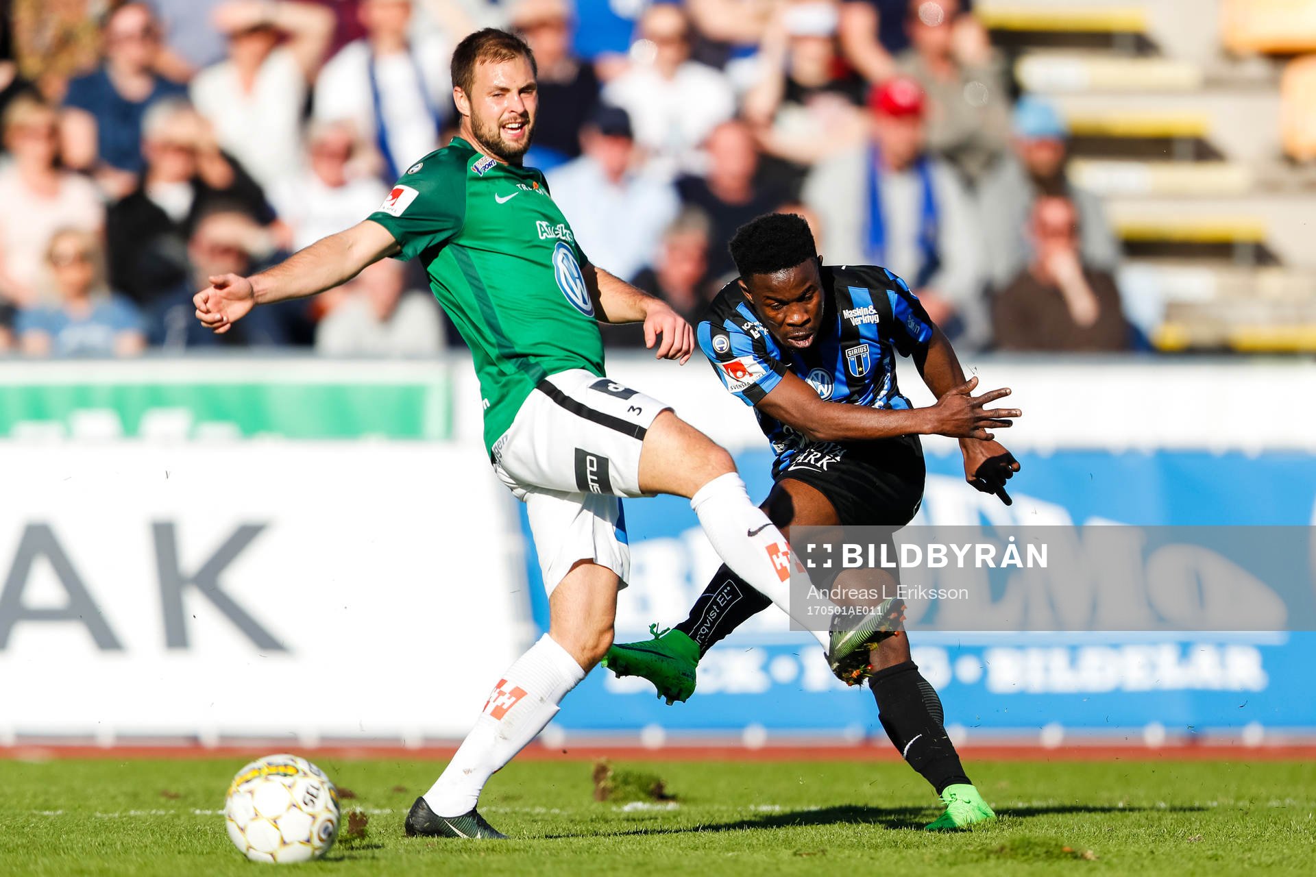 Jönköpings Tom Siwe och Sirius Kingsley Kofi Sarfo