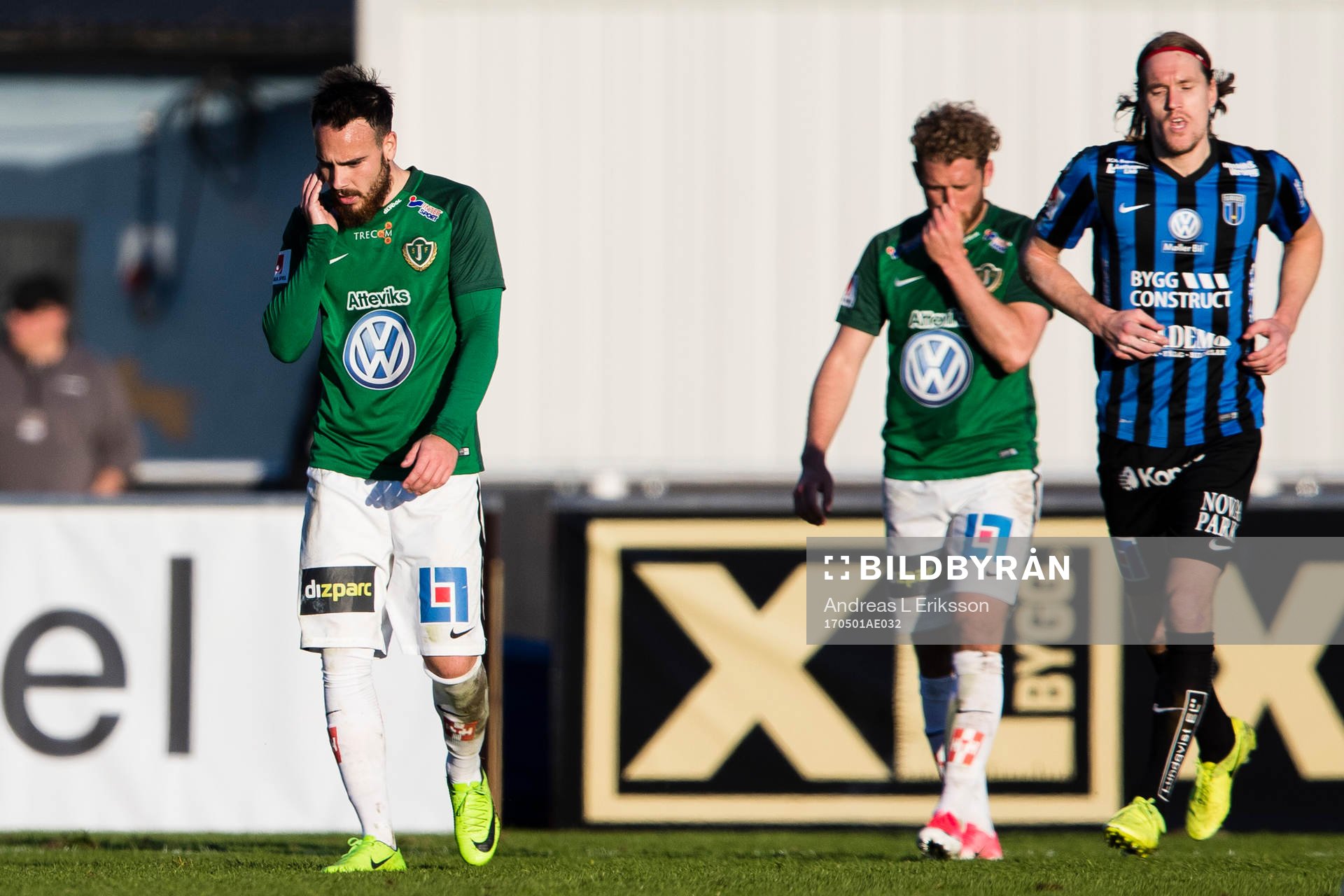 Jönköpings Dzenis Kozica och Stefan Karlsson deppar