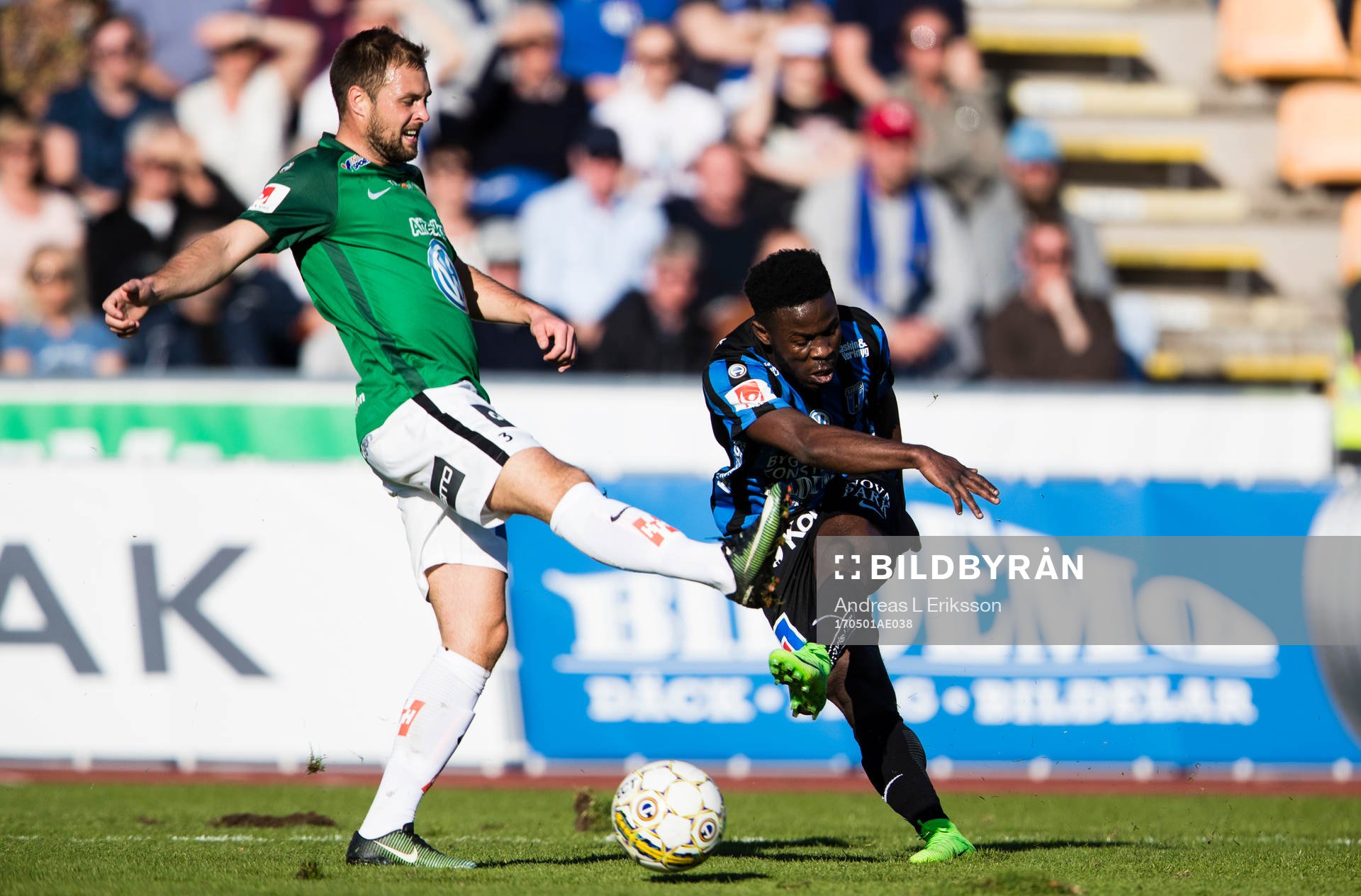 Jönköpings Tom Siwe och Sirius Kingsley Kofi Sarfo