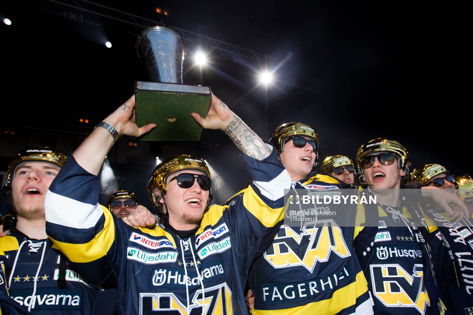 s Lias Andersson, Andreas Borgman, målvakt Fredrik