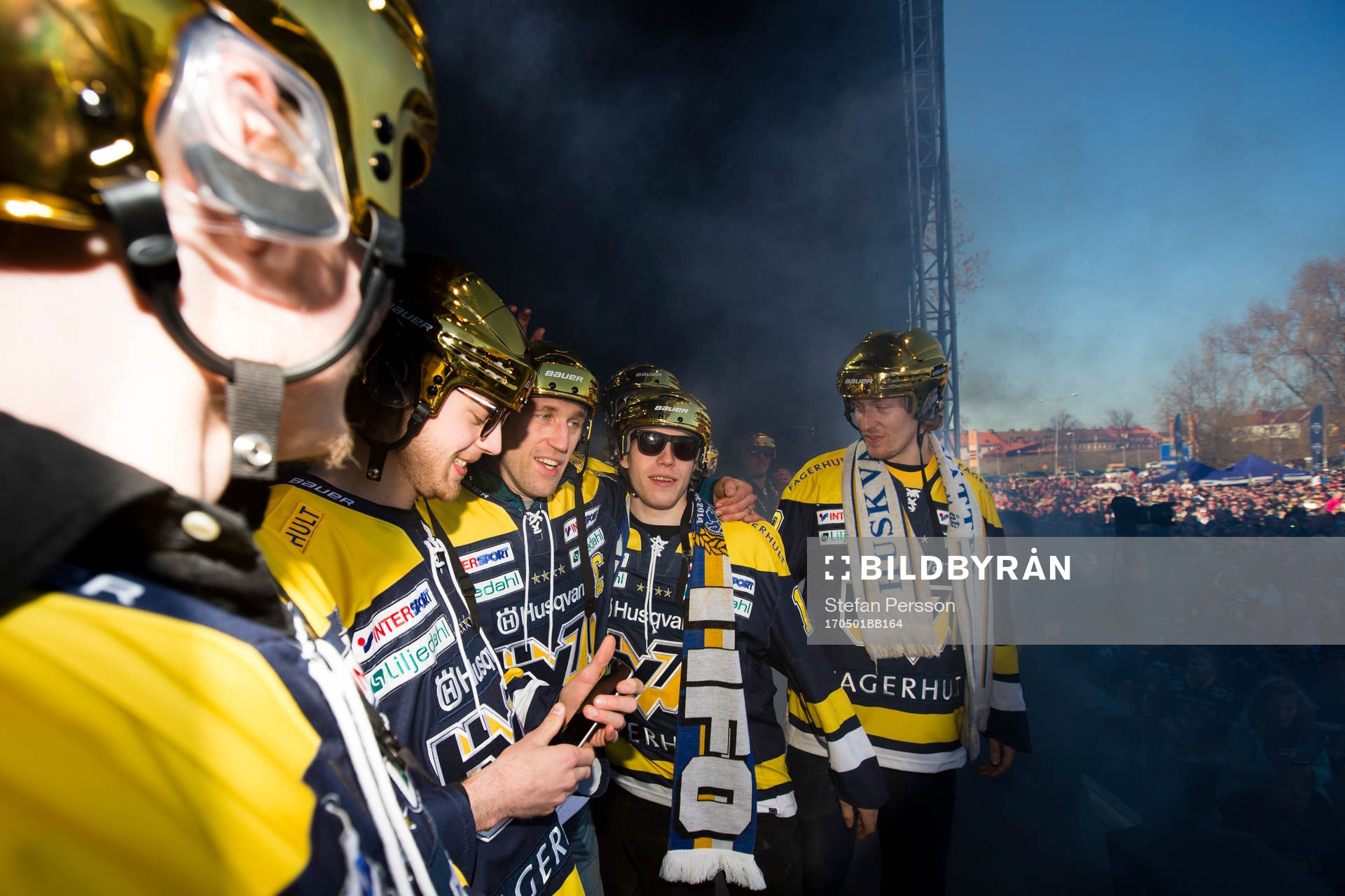 s Martin Thörnberg, Filip Sandberg och Oscar Sundh