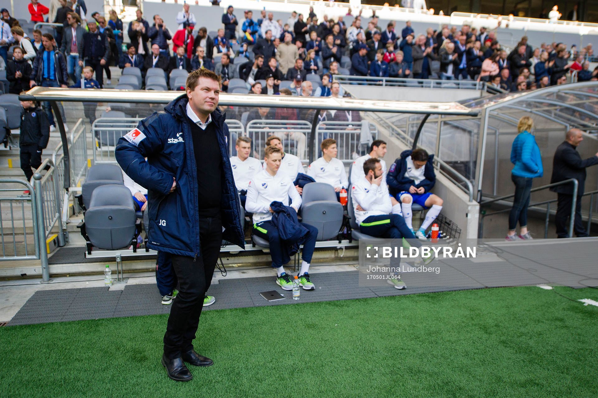 Norrköpings tränare Jens Gustafsson