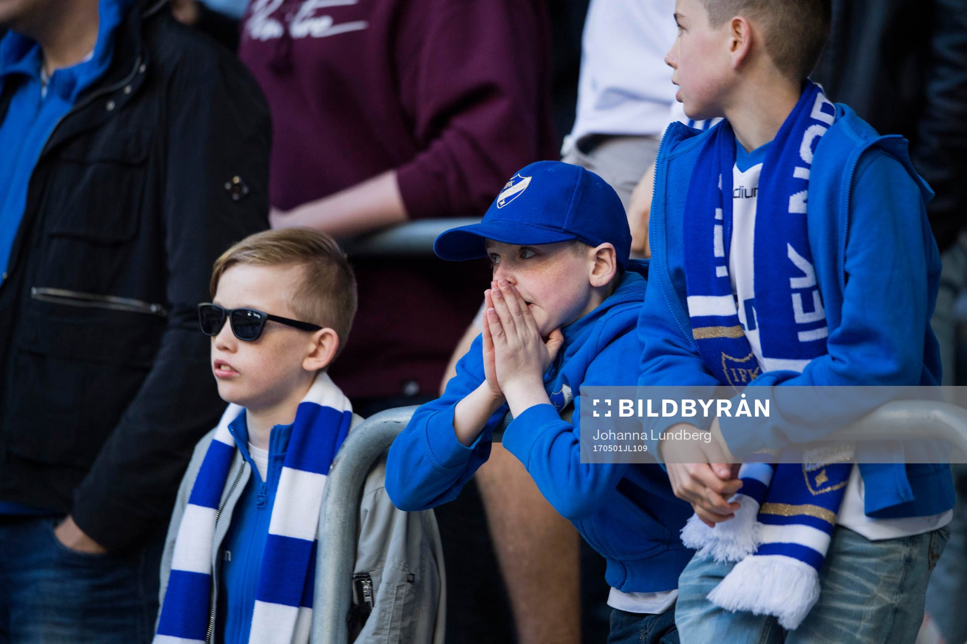 Nervösa supportrar