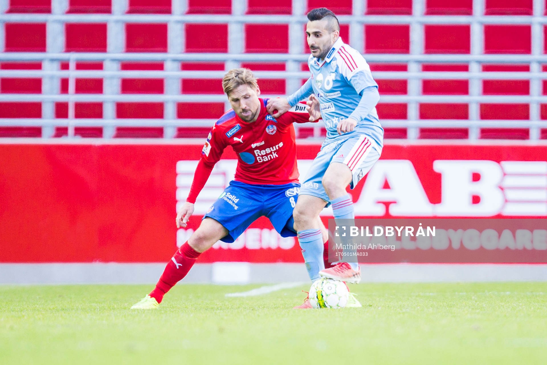 Helsingborgs Martin Christensen i duell
