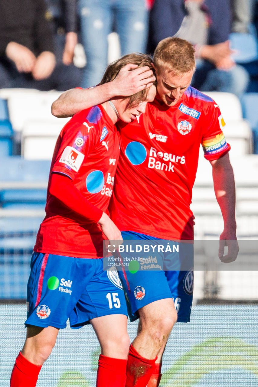 Helsingborgs Max Svensson jublar