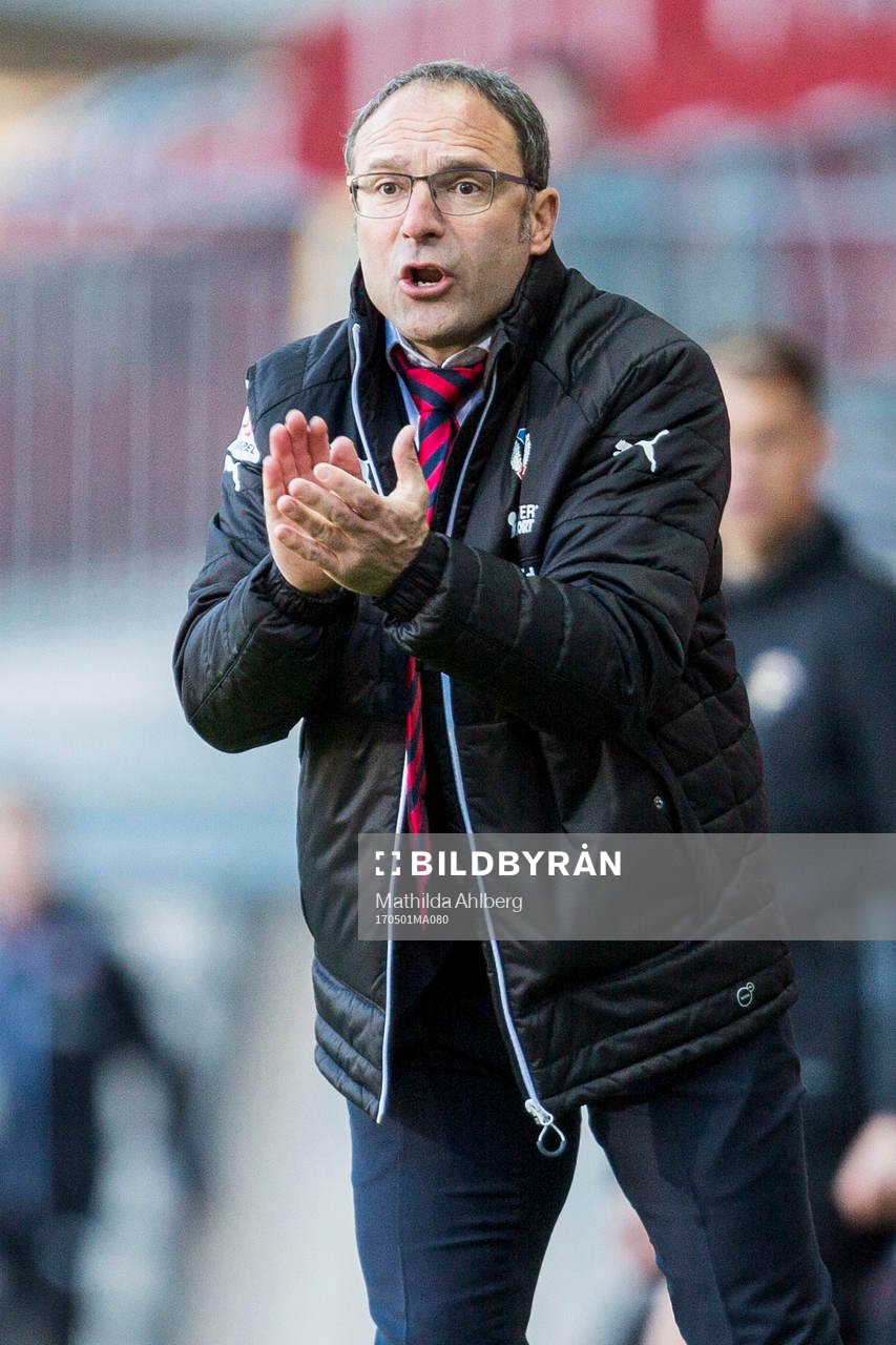 Helsingborgs tränare Per-Ola Ljung