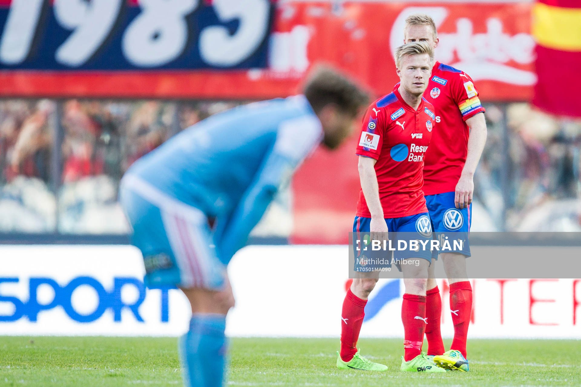 Helsingborgs Andreas Landgren och Peter Larsson